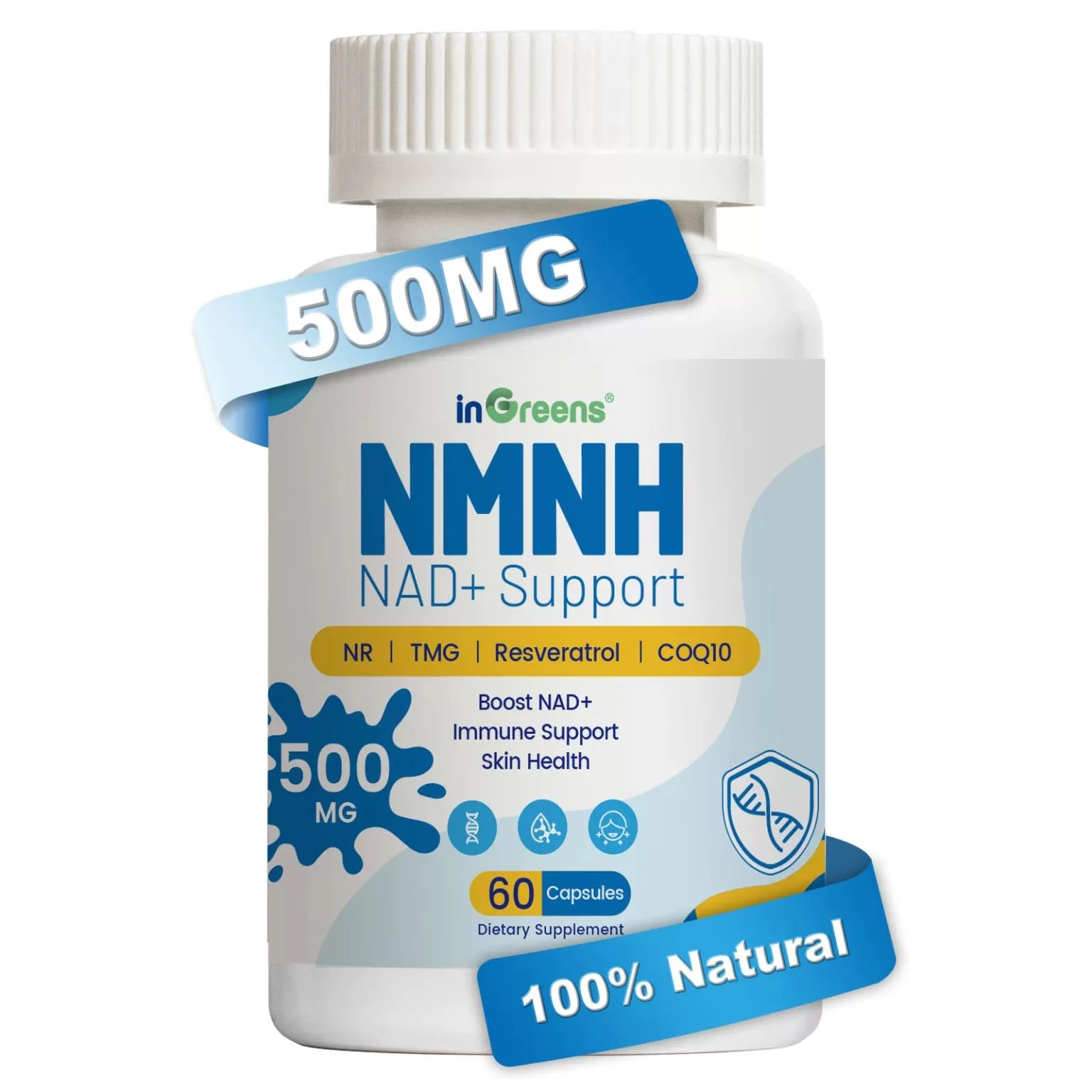 NMNH Nad+ Support 500 mg 60 Kapsül
