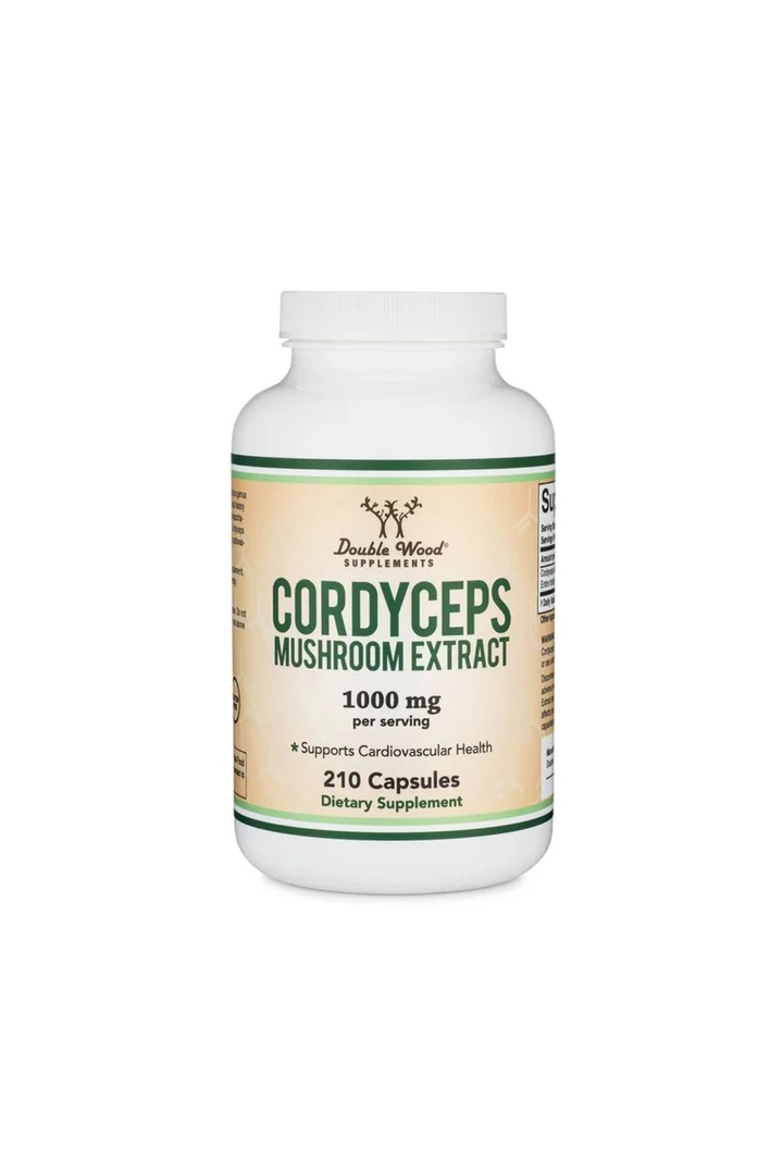 Double Wood Cordyceps Mushroom - 1000 Mg 210 Kapsül