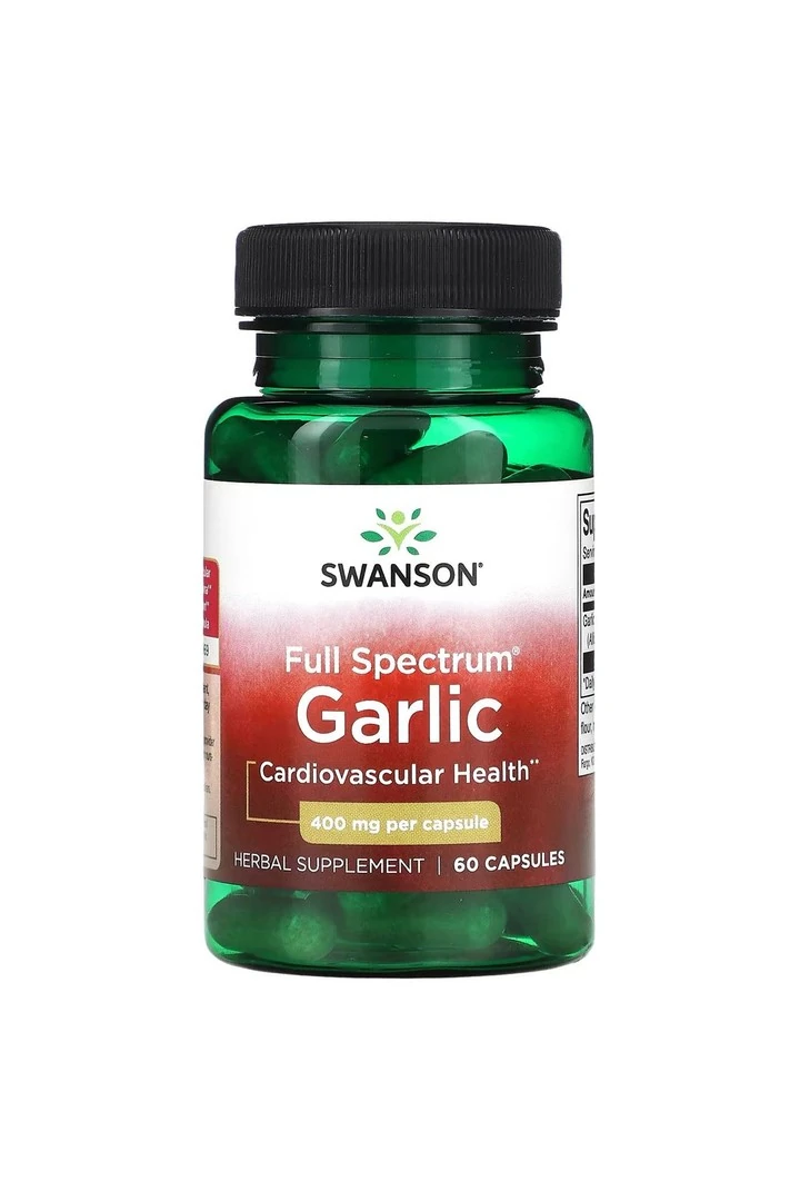 Garlic Full Spectrum 400 mg 60 Kapsül