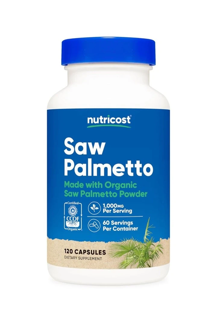 Saw Palmetto organic 1000 mg 120 dietary Kasül
