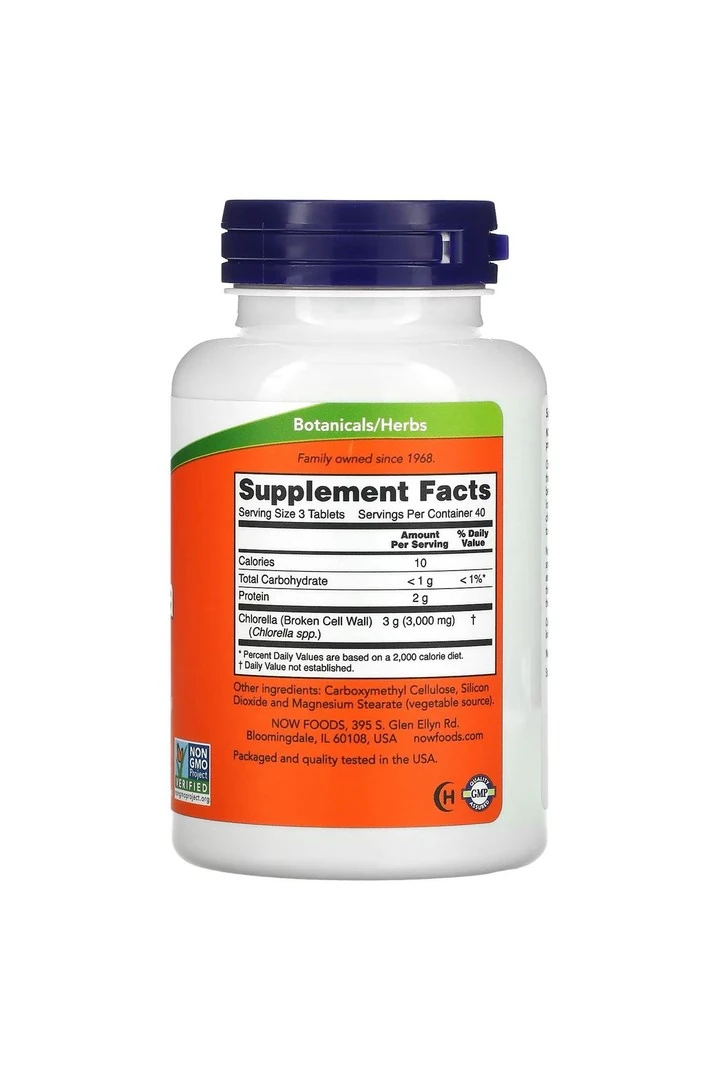 Chlorella, 1.000 mg, 120 Tablet