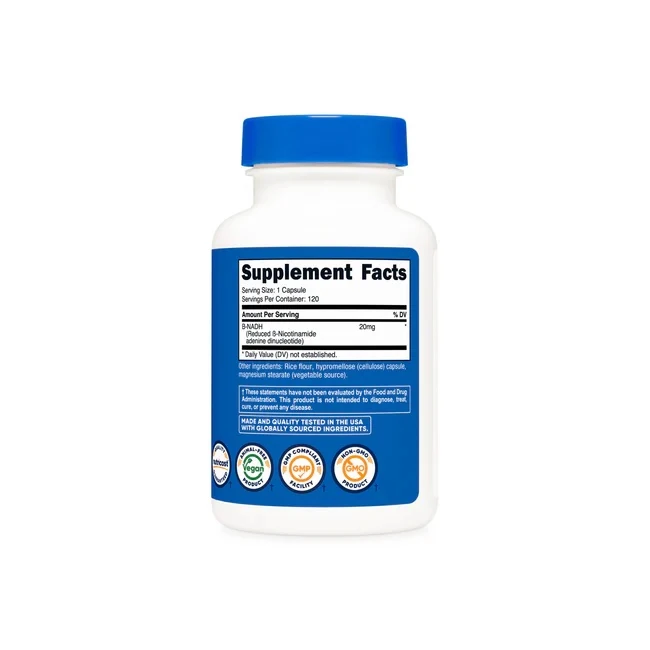NADH+ Nicotinamide Adenine Dinucleotide 10mg 120 Kapsül