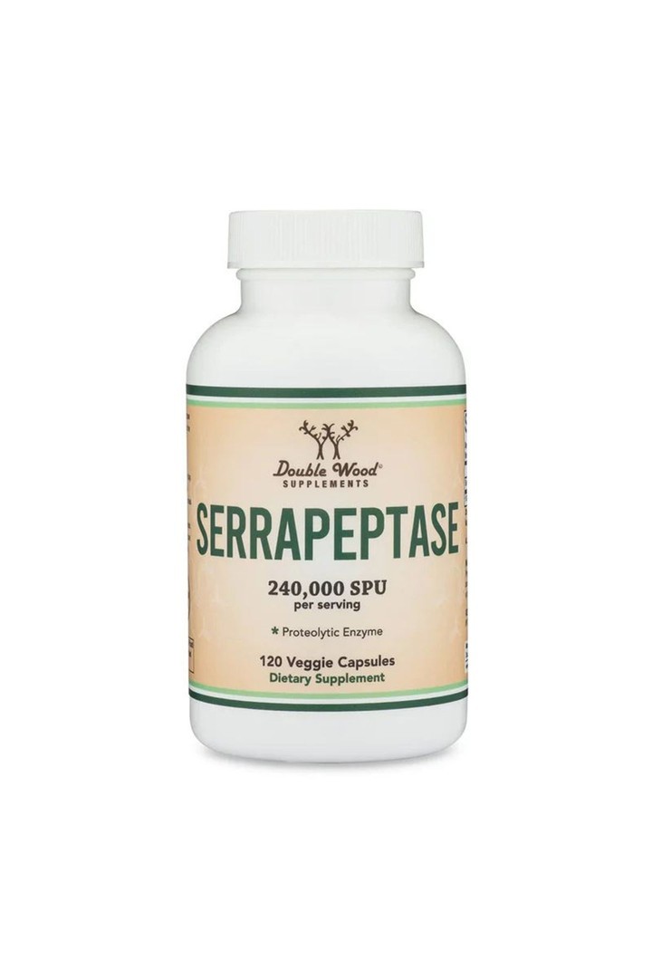 Serraptase 240,000 SPU 120 Veg. Kapsül.usa vers.
