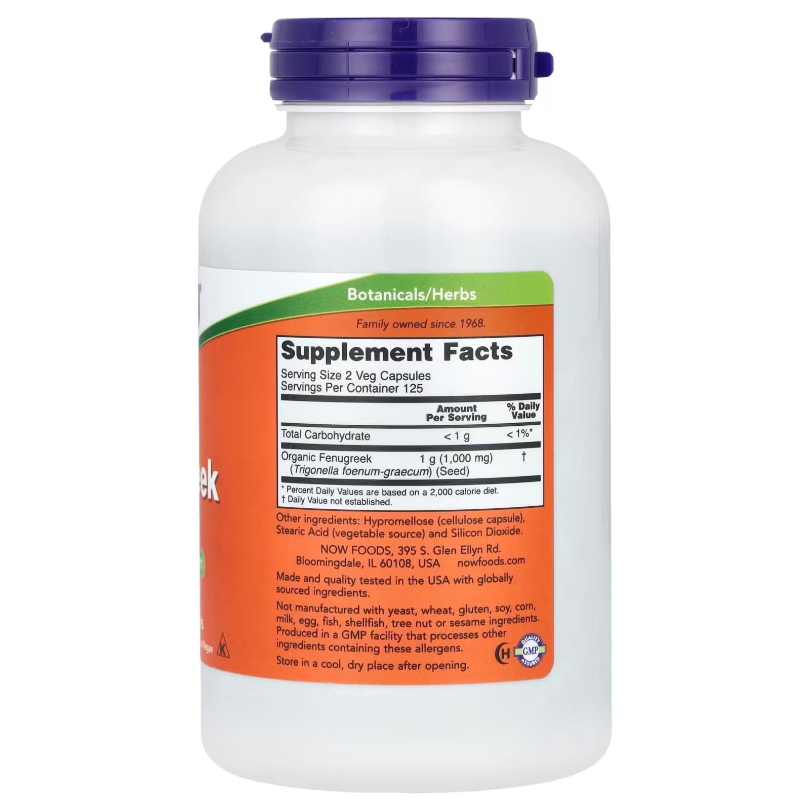 Fenugreeek 500 mg 250 veg kapsül