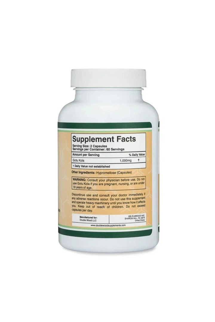 Gotu Kola 1000mg 120 Kapsül