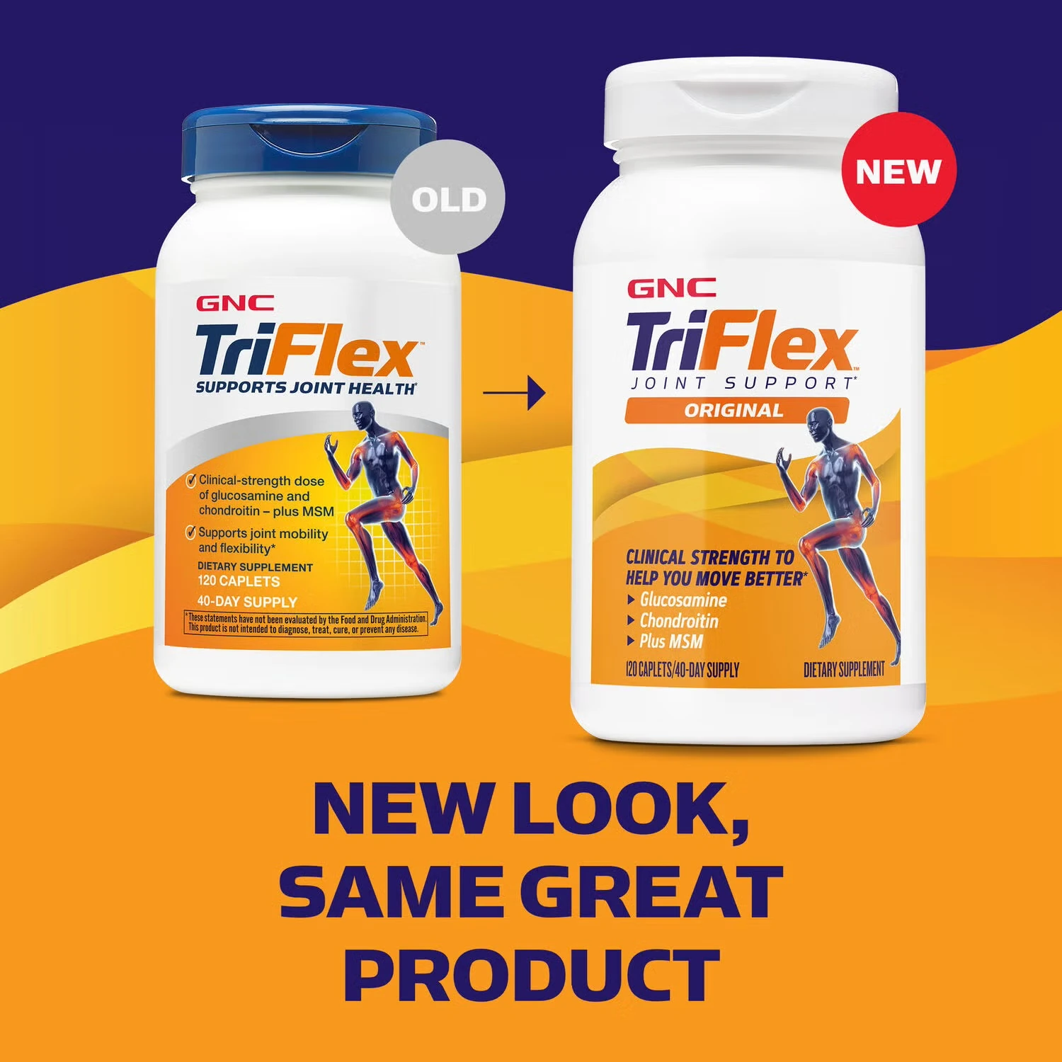 Triflex & Joint Support OriginalGlucosamina,Chondroitin & Plus MSM 120 Tablet