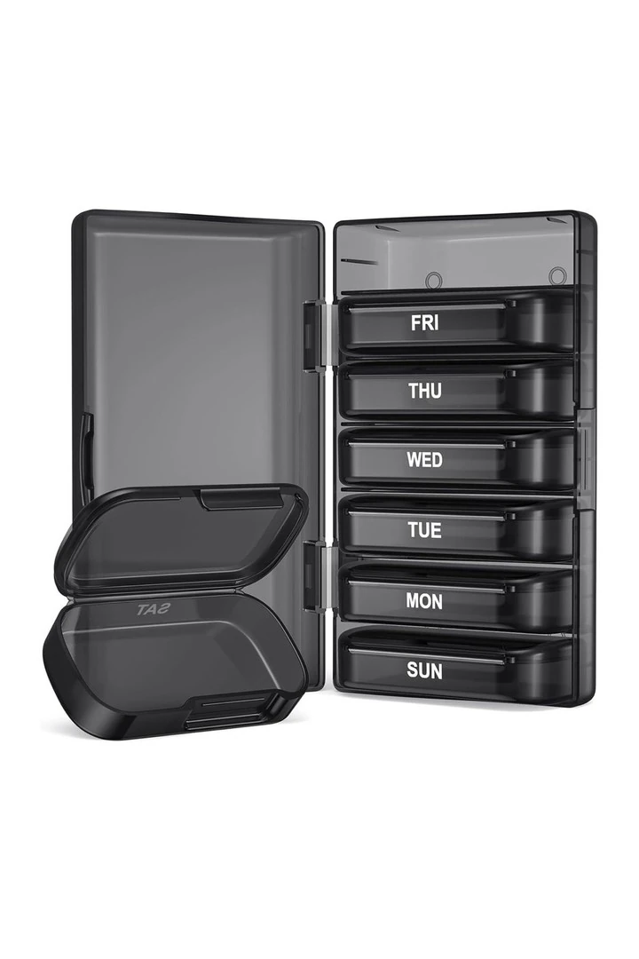 Haftalık Günlük İlaç Saklama Kutusu