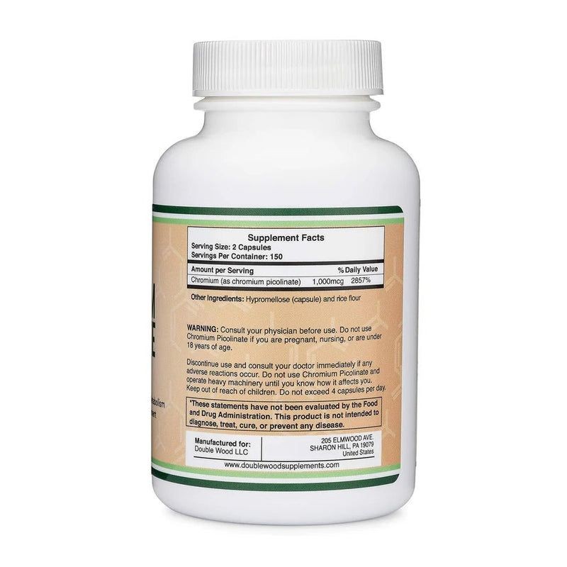 CHROMIUM PICOLINATE 1000 mcg 300 kapsül