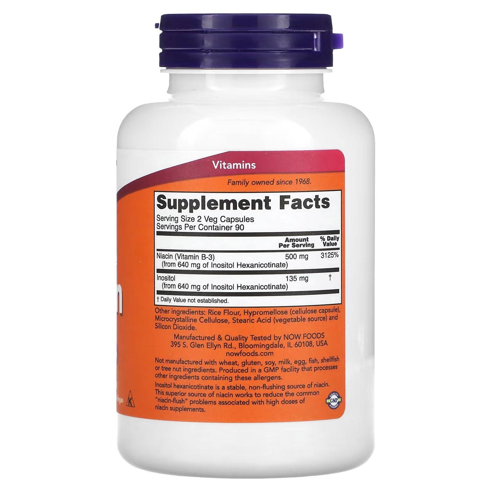 Niacin 250 mg 180 Kapsül