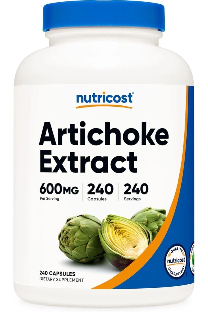 Nutricost Artichoke Extract 600 Mg 240 Kapsül