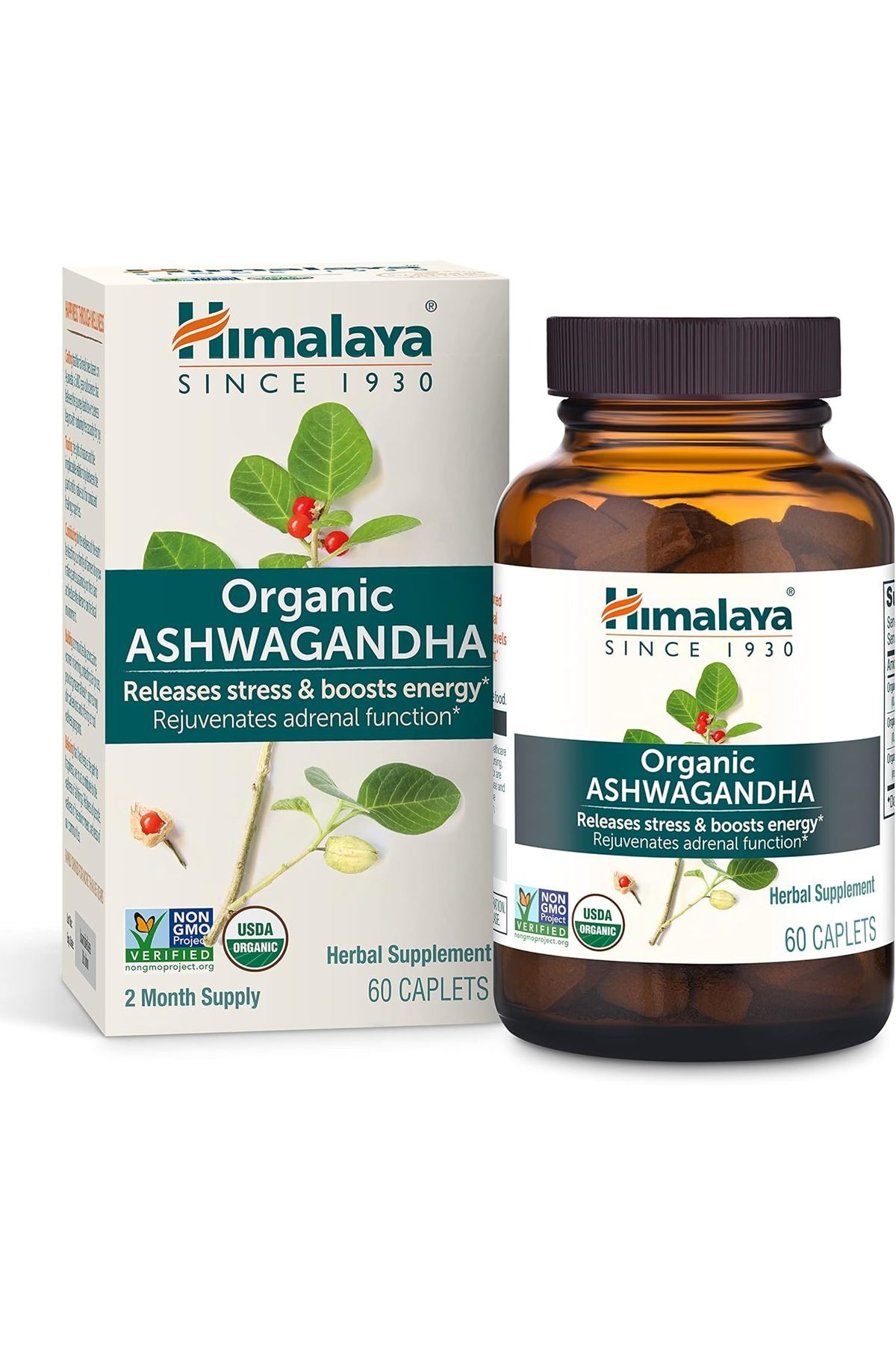 Himalaya Organic Ashwagand.haa 670 Mg 60 Kapsül