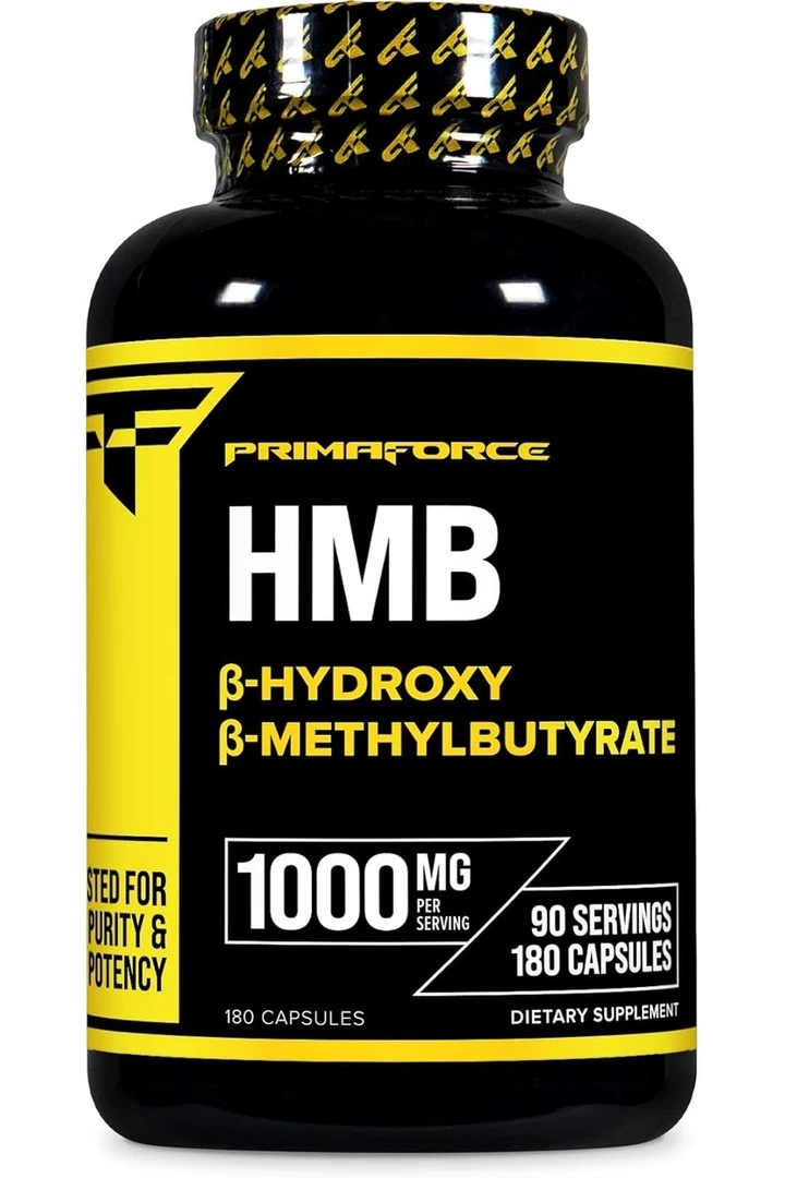 Primaforce HMB B-Hydroxy B-Methylbutyrate 1000 Mg 180 Kapsül