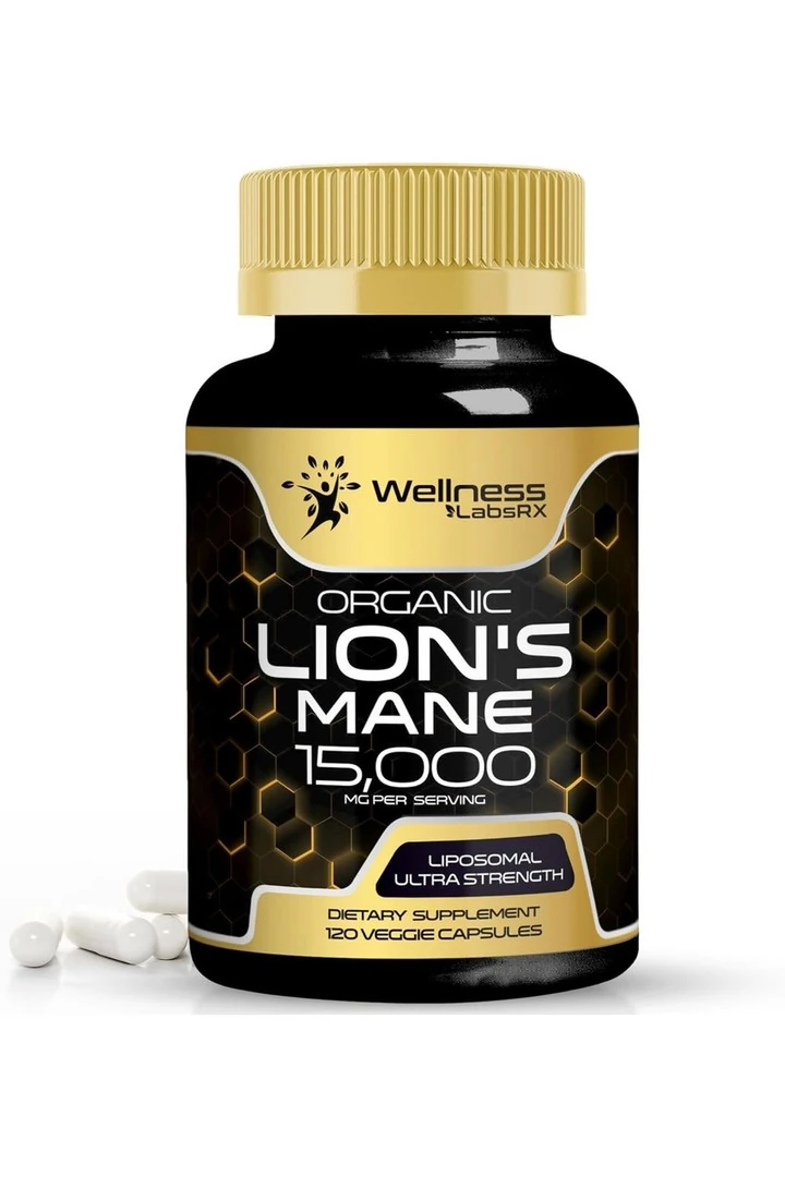 Organic Lion's Mane 15,000 120 Kapsül
