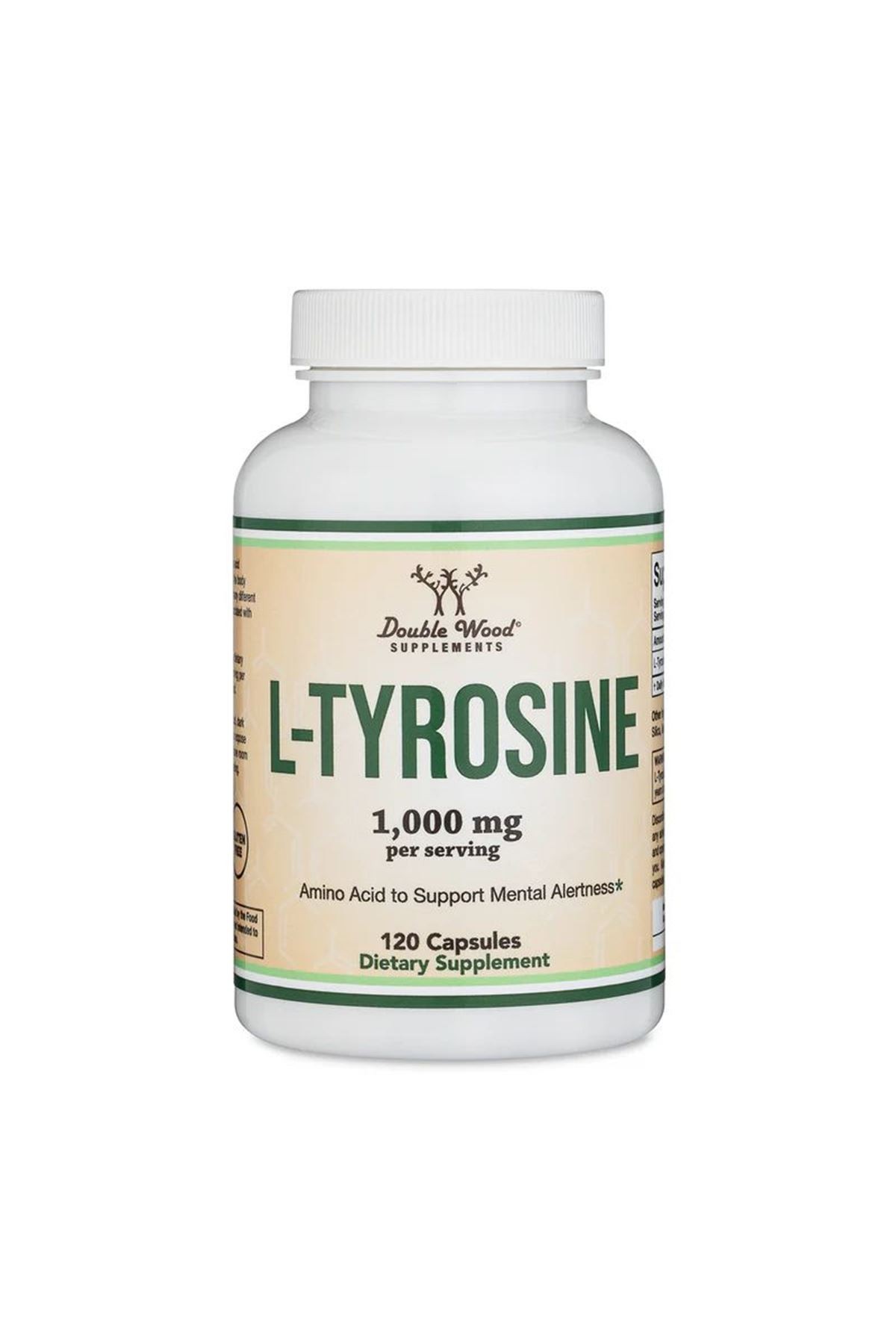 L-Tyrosine 1,000mg 120 Veg.Kapsül.usa.menşei
