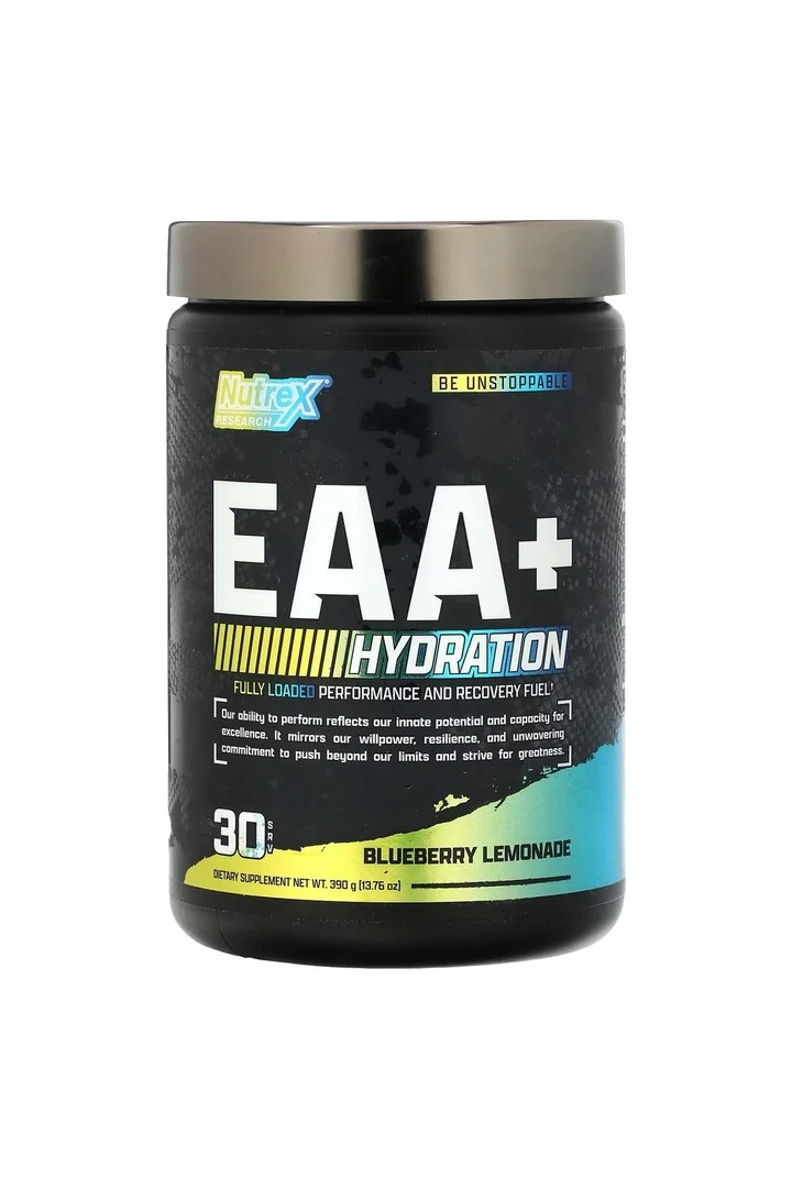 Nutrex Research, EAA+ Hidrasyon, Yaban Mersinli Limonata, 13,76 oz (390 g)