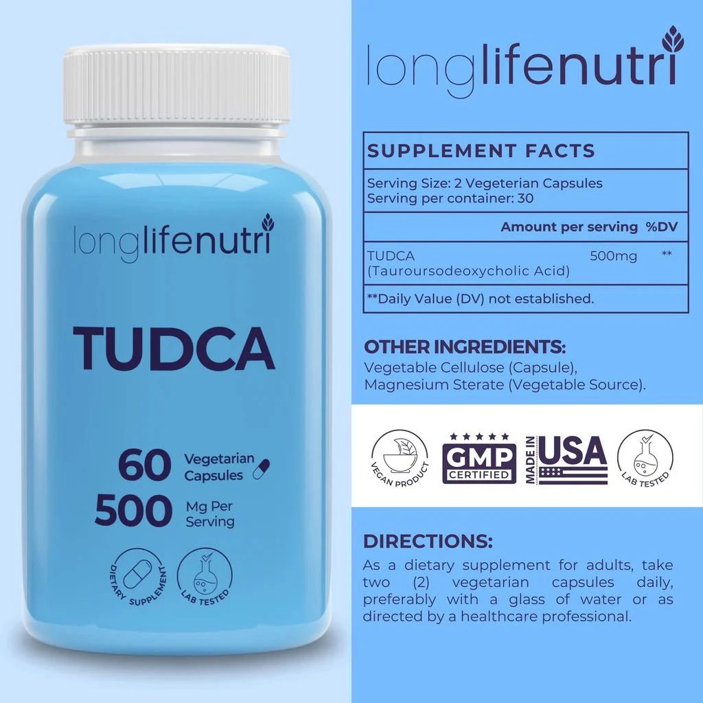 Tudca 500 mg 60 Kapsül