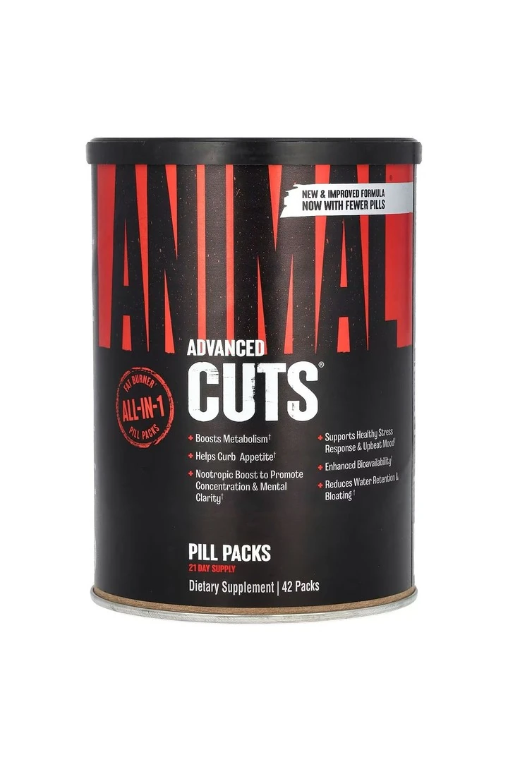 ANIMAL Advanced Cuts NEW FORMULA Cutting 42 Pack. Usa Versiondur
