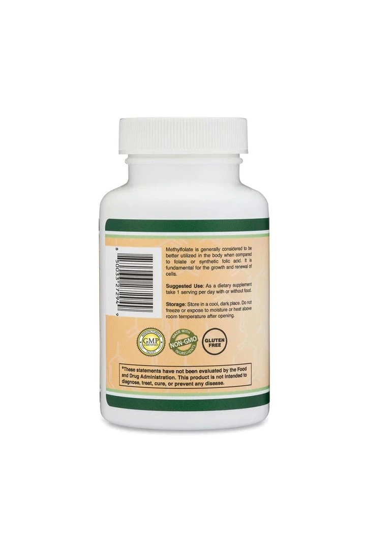 Methyl Folate 1000mcg 120 Veg.Kapsül.usa vers.