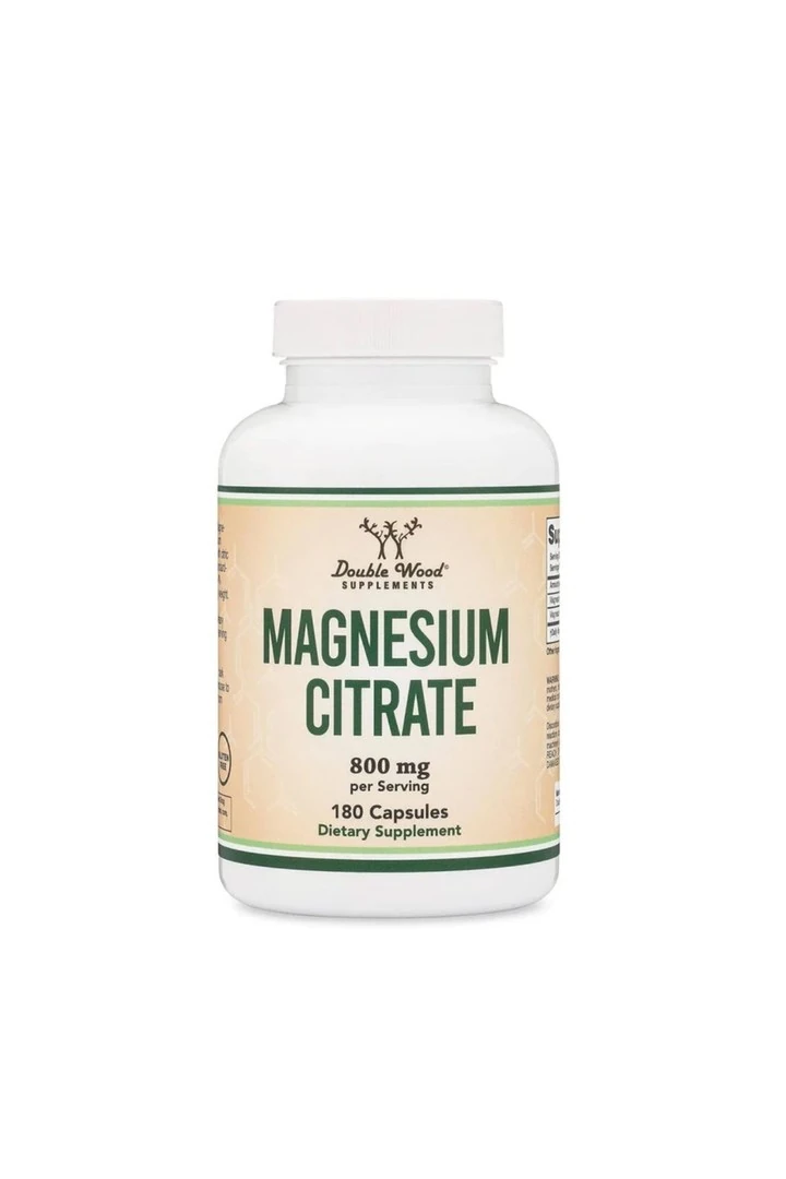 Double Wood Magnezyum sitrate - 400 Mg 180 Kapsül