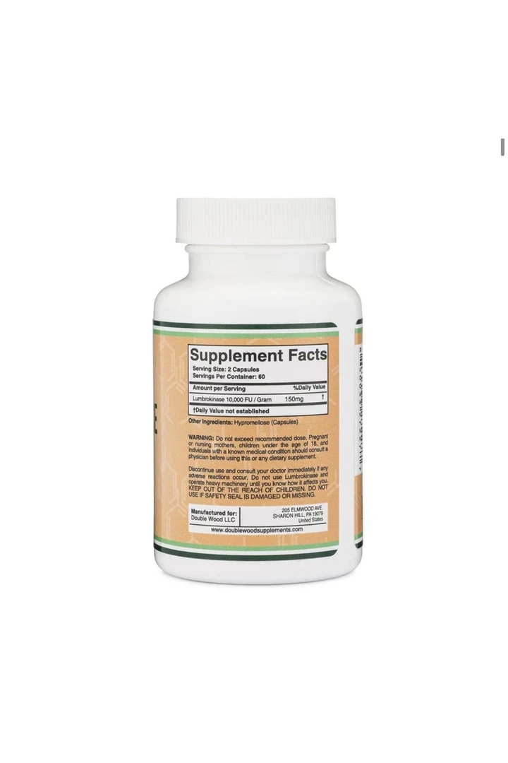 Lumbrokinase 150 mg 120 Kapsül