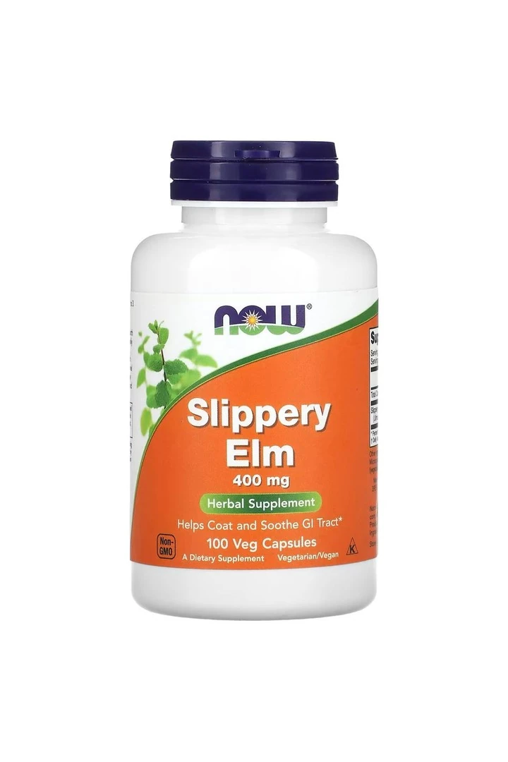 Slippery Elm, 400 mg, 100 Veg Capsules