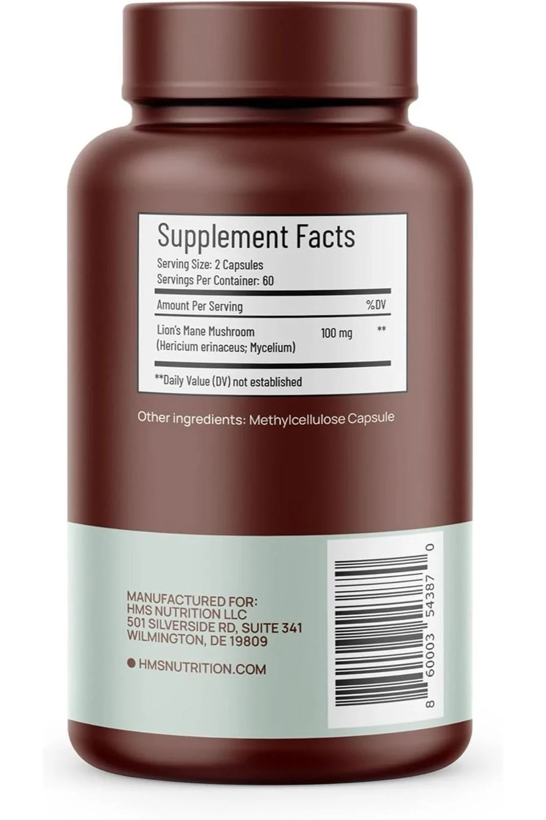 Lıons Mane Mushroom - 120 Kapsül