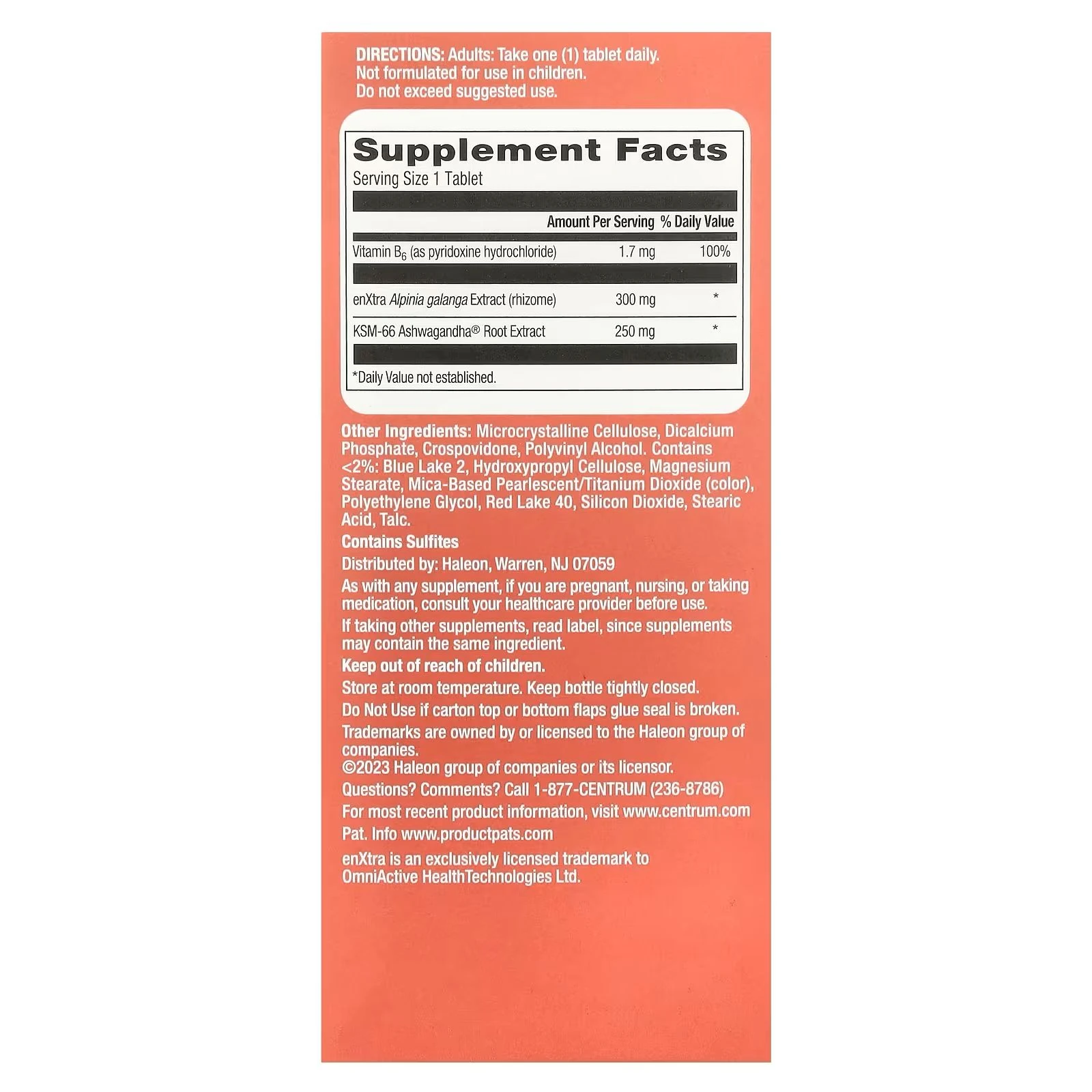 Menopause clear mind & calm mood