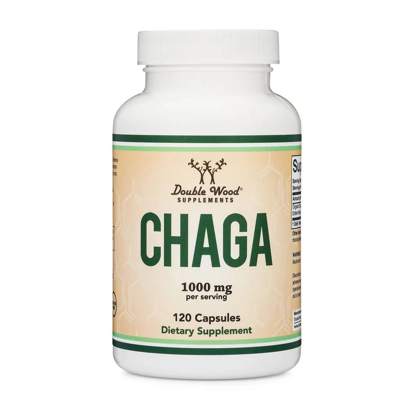 Chaga Mushroom Supplement 1000 mg 120 Kapsül