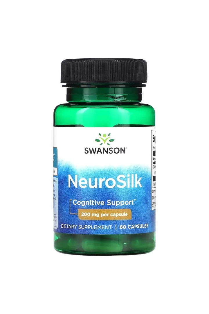 Swanson Neurosilk 200 Mg 60 Kapsül