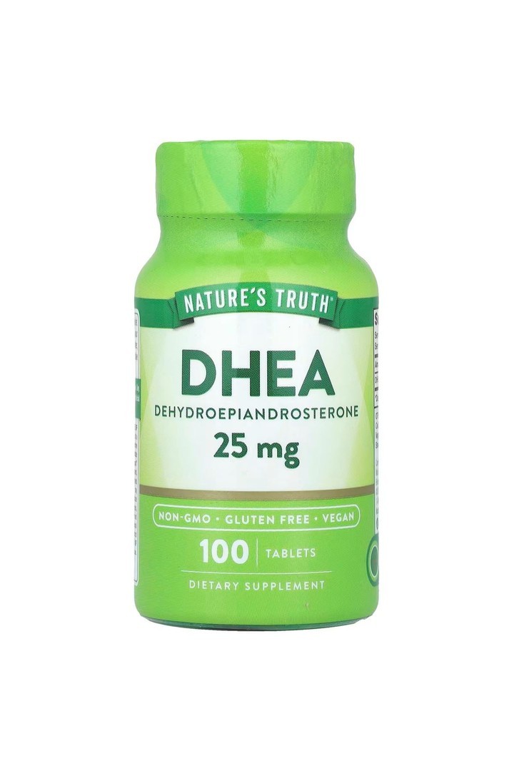DHEA, 25 mg, 100 Tablets