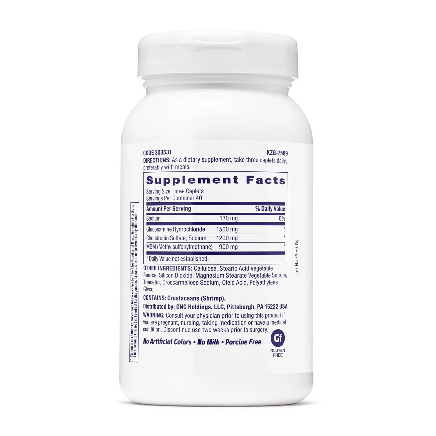 Triflex & Joint Support OriginalGlucosamina,Chondroitin & Plus MSM 120 Tablet