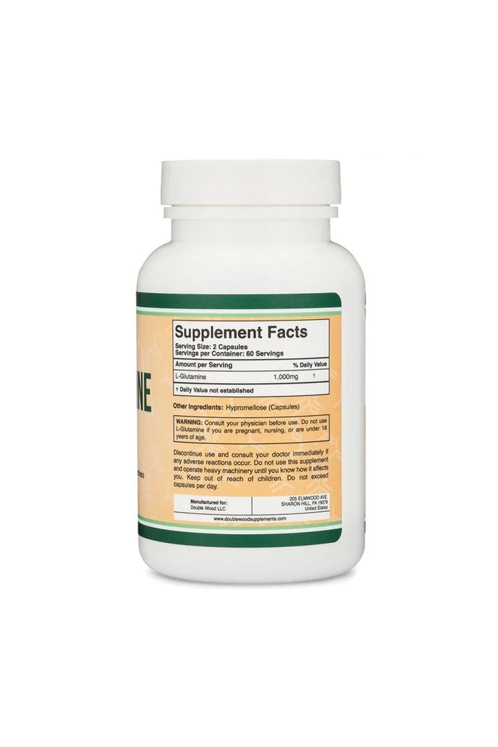 L-Glutamine 1,000mg 120 Veg.Kapsül.usa.vers.