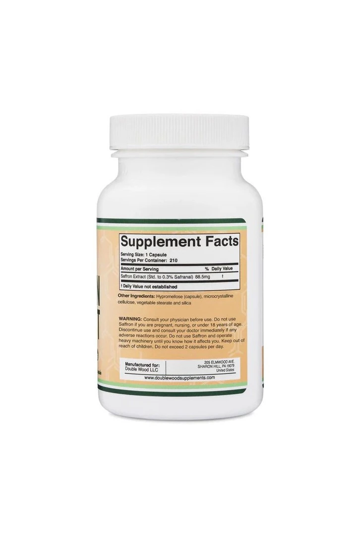 Saffron Extract 88,5 mg 210 Veg.Kapsül.usa vers.