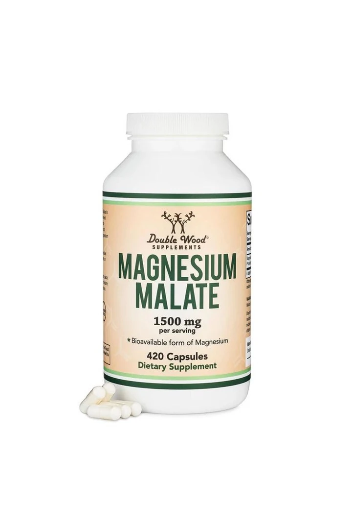 Magnesium Malate 1500mg 420 Veg.Kapsül.usa vers.
