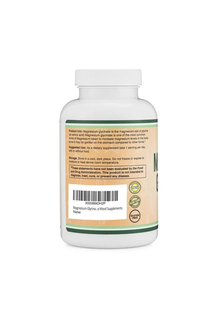 Magnesium Glycinate 400 mg 180 Kapsül