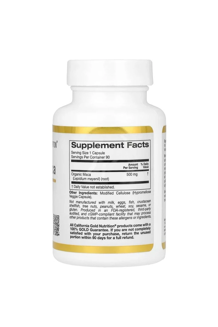 Peruvian Maca 500 Mg. 90 Kapsül