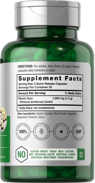 Mastic Gum 1500mg 100 Kapsül