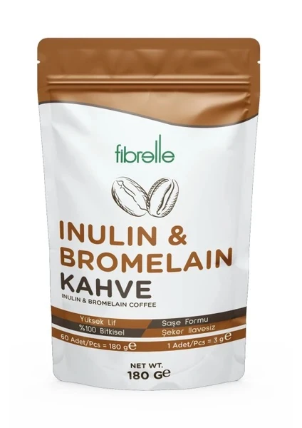 Inülin-Bromelain Kahve Detox 60 Adet 3gr Saşe 180G