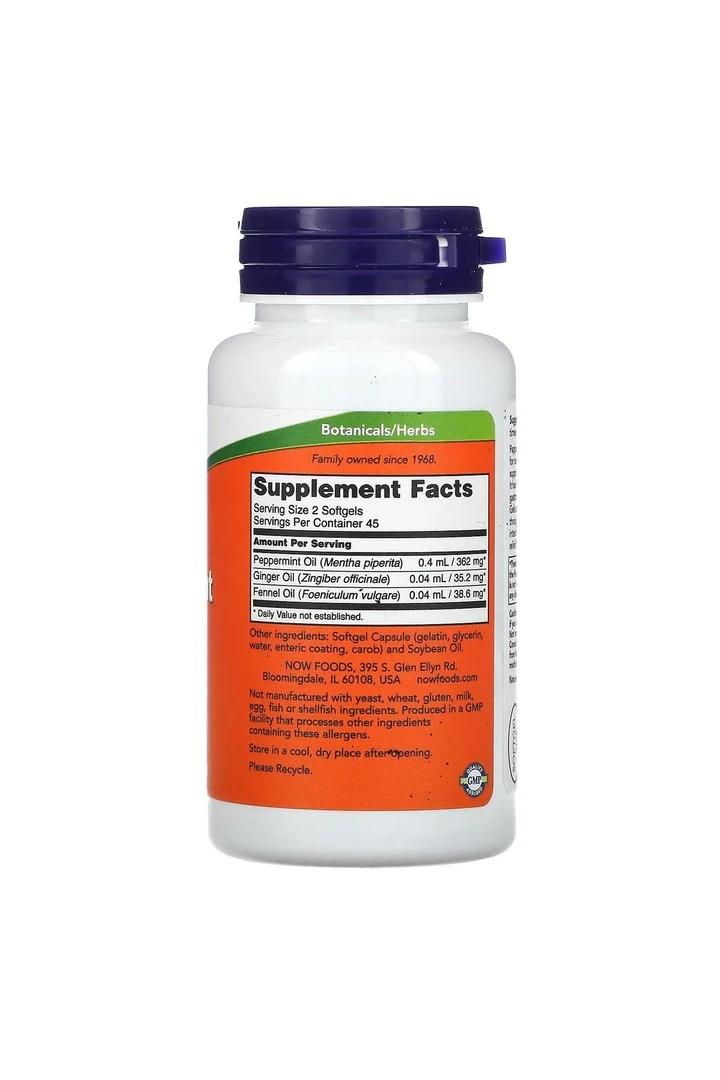 Peppermint Gels, 90 Softgels