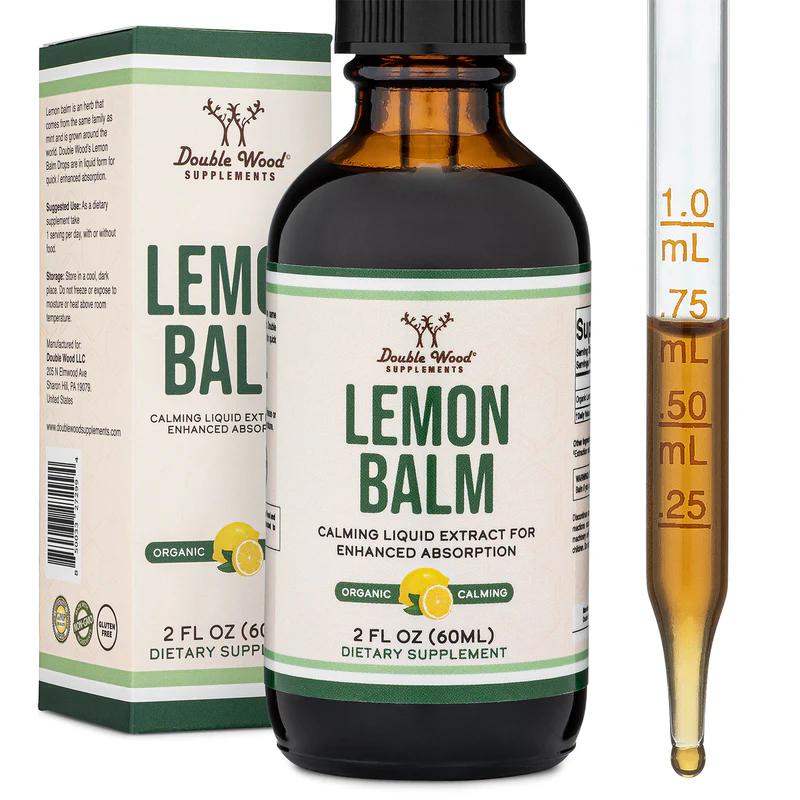 Lemon Balm Organic Calming 2 fl oz 60 l