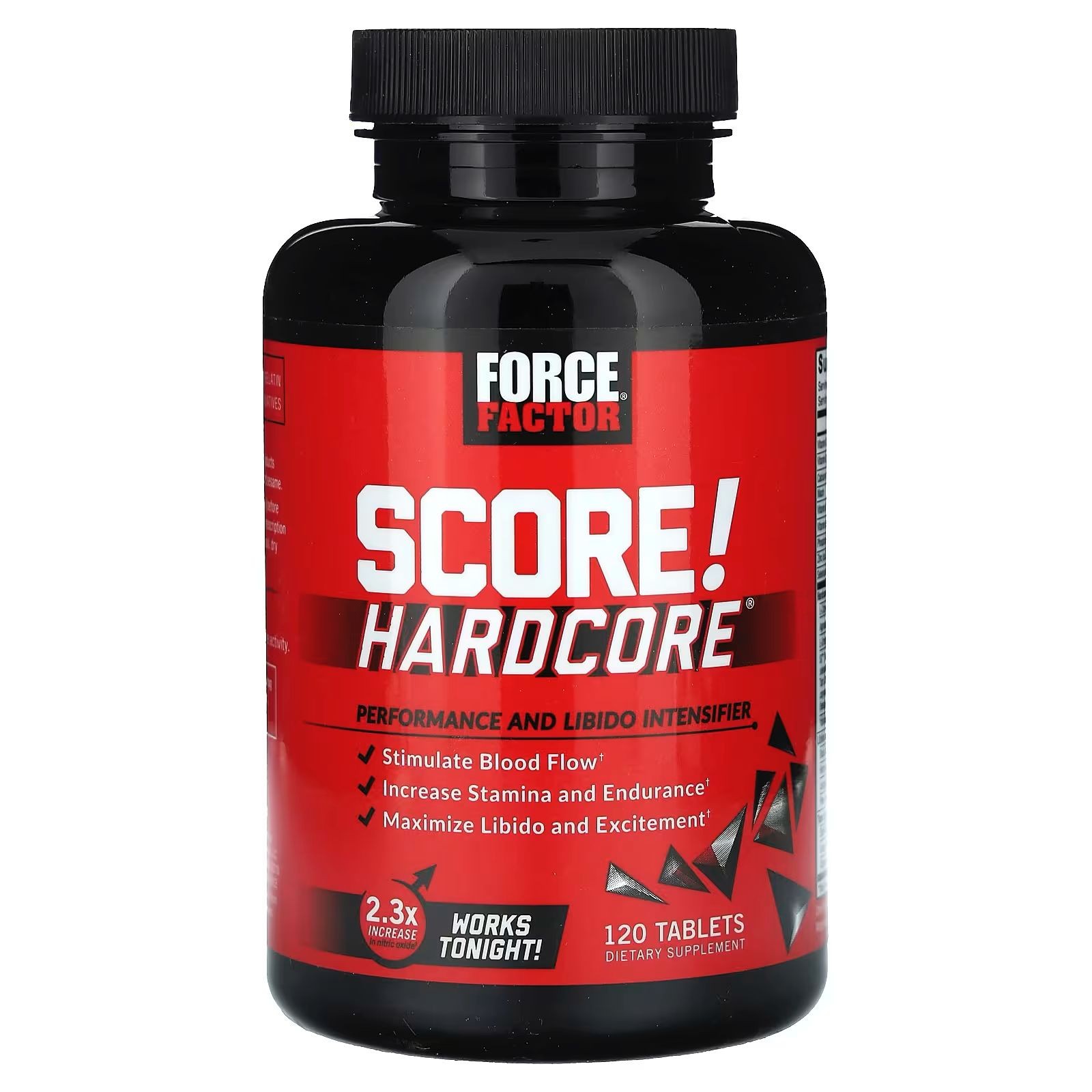 SCORE! Hardcore®, Performance and Libido Intensifier, 120 Tablets