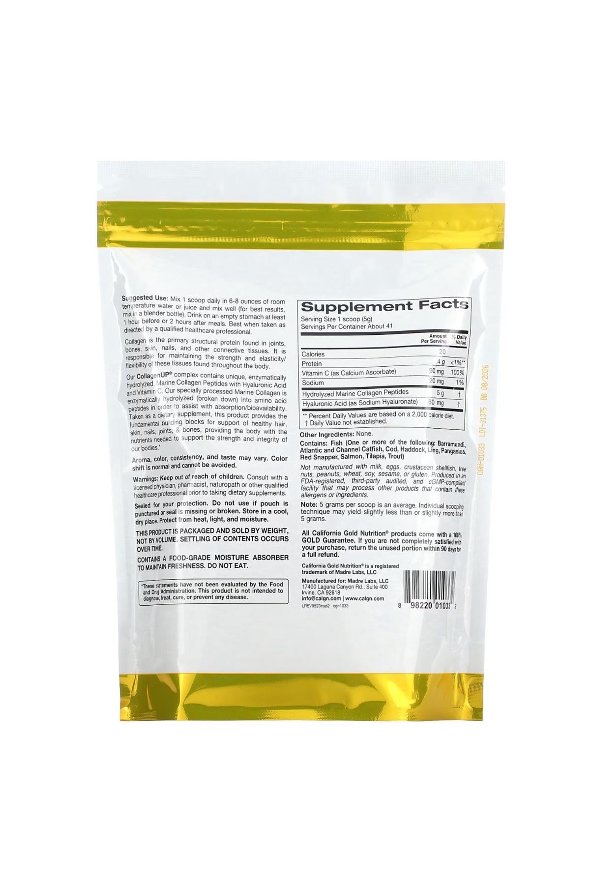 Collagenup Unflavored 7,26 Oz 206 gr