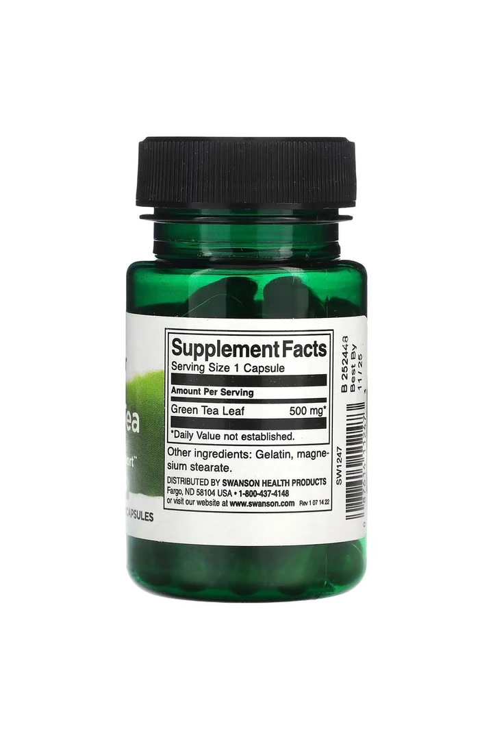 Green Tea 500 mg 30 Kapsül.usa vers.