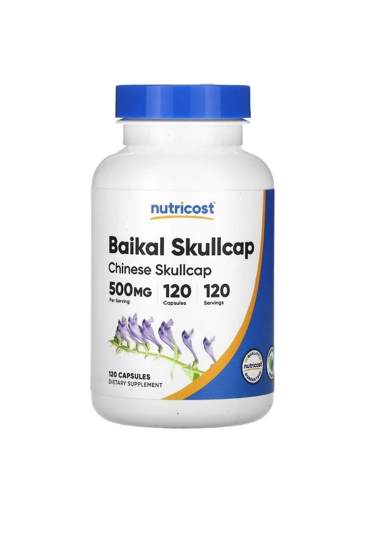 Nutricost Baikal Skullcap 500 Mg 120 Kapsül