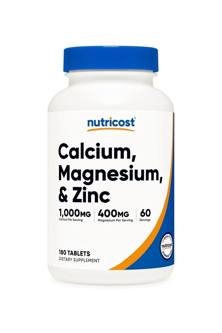 Calcium Magnezyum & Zinc - 1000mg calcium - 400 mg magnezyum - 60 Servis 180 Kapsül.usa menş