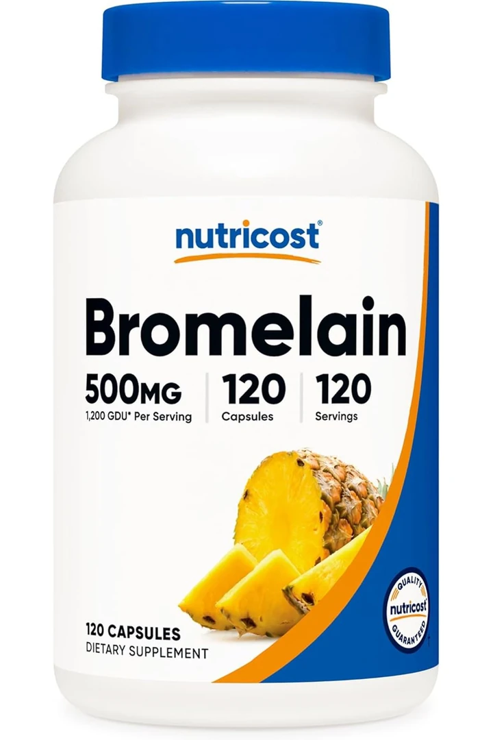 Nutricost Bromelain 550 Mg 120 Kapsül