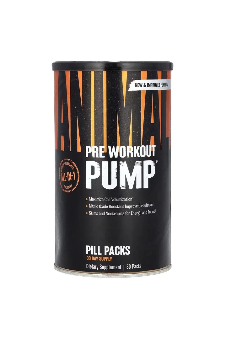 Nutrition Animal Pump Pre Workout Pump 30 Paket USA version