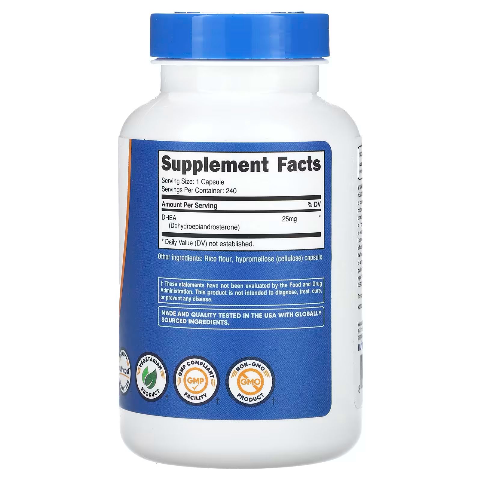 DHEA 25 mg 240 Kapsül