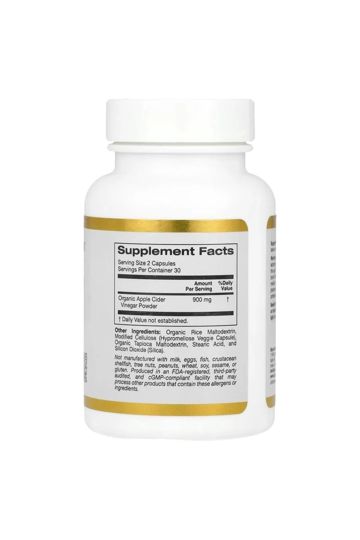 Apple Cider Vinegar 60 Veggie Kapsül