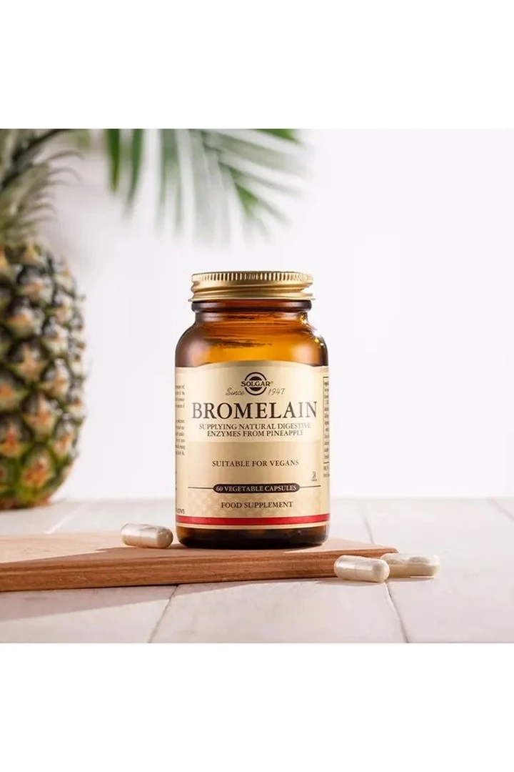 Solgar Bromelain 150 Mg 60 Kapsül